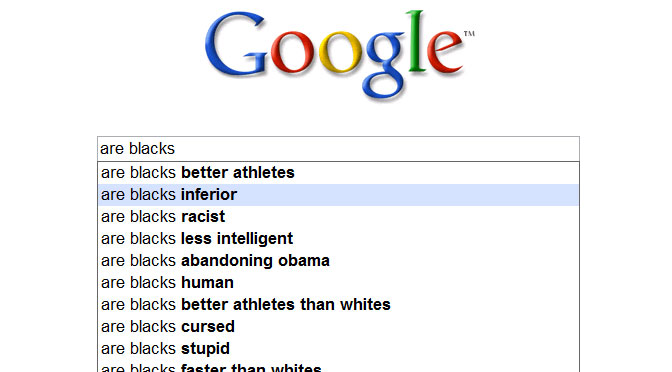 Racist Behind Google Auto-complete Revealed