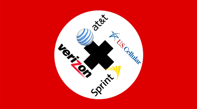 Verizon, US Cellular, AT&T & Sprint Propose Merging To ‘Fuck Everyone Over’